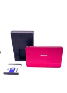 [CASI COMO NUEVO] Zoom óptico Sony Cyber-shot DSC-T700 ROSA 4,0x de JAPÓN - Imagen 1 de 10