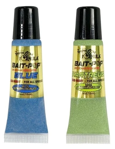 Intensificador Sonar Vivo The Original Fish Formula Bait Pop - Chartreuse o Azul Foto 1 de 1