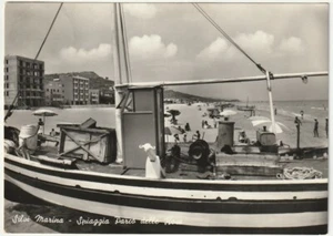 SILVI MARINA - TERAMO - STRAND PARK DER ROSEN - REISE 1958 -63597- - Bild 1 von 1