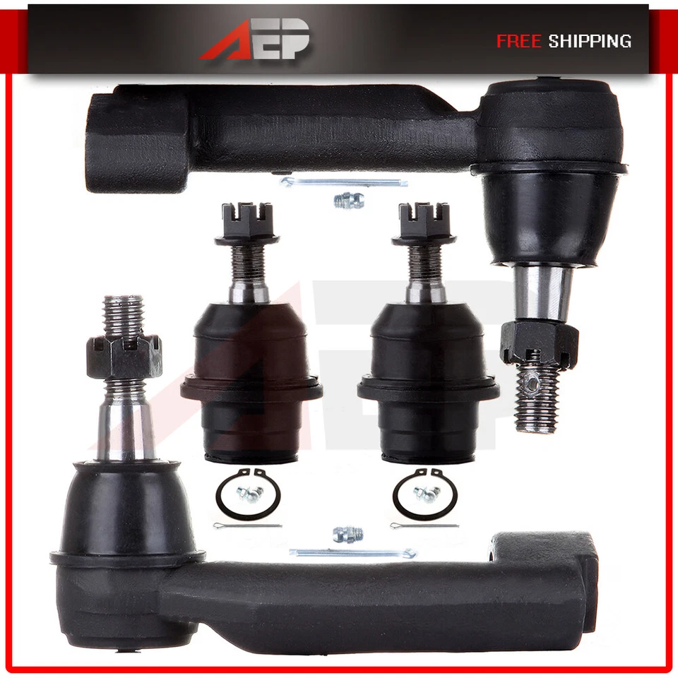 Kit de rótula de extremo inferior delantero apto para Ford Expedition 2007-2016 4 piezas Foto 1 de 1