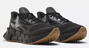 Reebok Women’s FloatZig 1 Shoes Sz(9.5) Black/Grey/Gum 100206601 NIB - Picture 1 of 5