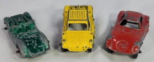Vintage 2 Tootsie Toys & 1 Midget Toys Metal Diecast Cars - Picture 1 of 5