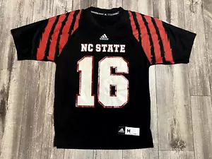 North Carolina NC State Wolfpack #16 Russell Wilson? Adidas Trikot Herren Größe M - Bild 1 von 5