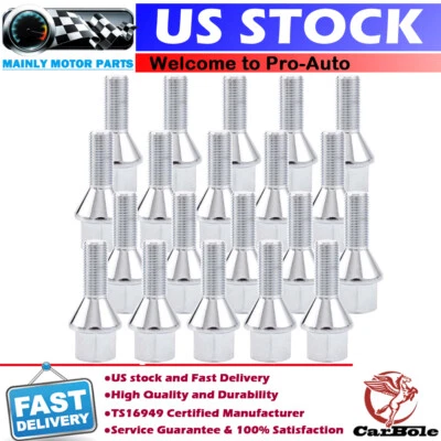 20 шт зажимных болтов для Jeep Cherokee Compass Chrysler 200 Dodge Dart 12x1,25 - Изображение 1 из 4