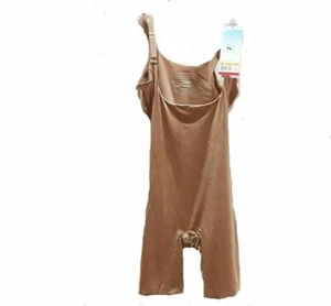 Spanx 1647 Silhouette Serums Desnudo Busto Abierto Medio Muslo Modelador de Cuerpo - Talla Pequeña - Imagen 1 de 1