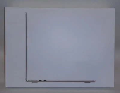 Apple Macbook Air 13.6" M2 8GB 256GB Starlight MLY23LL/A - Battery Health 100% - Image 1 of 4