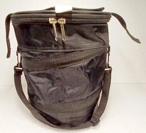 Callaway Insulated Golf Cart Collapsible Cooler Black With White Logo New - Picture 1 of 12