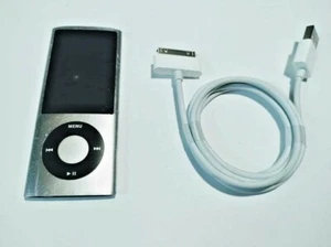 WORKING GOOD SILVER APPLE IPOD MINI 2nd GENERATION 4GB RARE A1051 MUSIC PLAYER - Picture 1 of 3