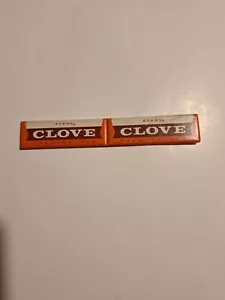 VINTAGE ADAMS CLOVE GUM TIN METAL STORE DISPLAY RACK ADVERTISING SIGN - Picture 1 of 3