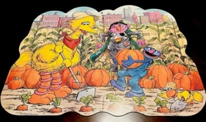 80’s Vintage 1988 Sesame Street My First Giant Jigsaw Puzzle • Complete With Box - Picture 1 of 16