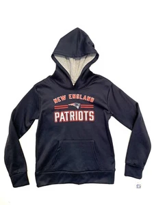 NFL New England Patriots Team Apparel Teens Hoodie Navy Blau Mädchen NEU - Bild 1 von 10