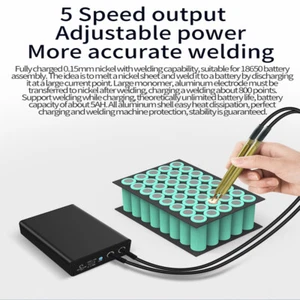 DIY Mini Spot Welder Maschine für 18650 Batterie Pack Schweißen Werkzeuge Kit - Picture 1 of 13