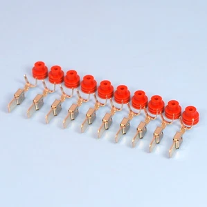 10 x VW VAG High Quality Male 4.8mm Standard Power Timer Terminals & Seals - Picture 1 of 3
