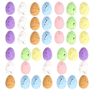 100 Pcs Mini Easter Foam Eggs Speckled Pastel Easter Eggs Small - Picture 1 of 7
