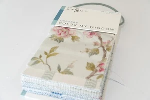 Retired Stout embroidered floral textured fabric sample book with over 40 pages - Picture 1 of 6