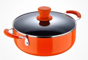 BERGNER Casseruola 24cm alluminiocon coperchio linea Happy approvata da Vissani - Foto 1 di 8