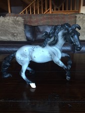 Breyer Nokota Horse #1279 Limited Edition Blue Roan Stallion 2007 Benefit Model
