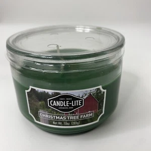Candle-Lite Kerze Weihnachtsbaum Bauernhof langanhaltender Duft 3 Docht groß 10 Oz - Bild 1 von 8