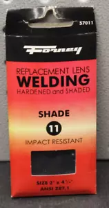 Forney #11 2 In. x 4-1/4 In. Welding Lenses 57011 Forney 57011 032277570115 - Picture 1 of 6
