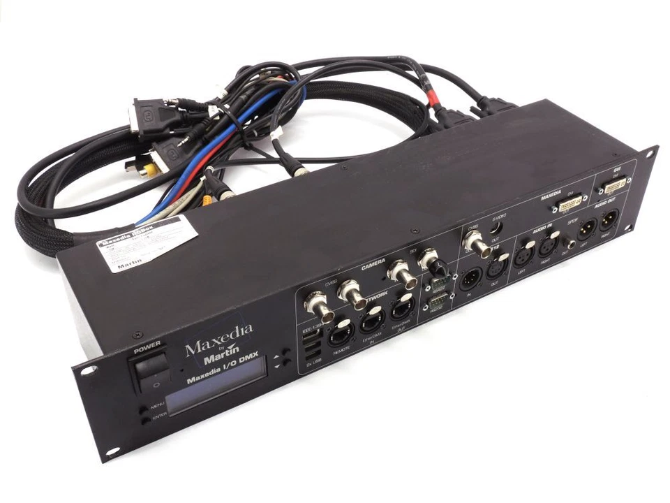 Maxedia by Martin MMIO001 2U I/O DMX Box 19" Rack Mount Broadcast Video Switch - Image 1 of 1