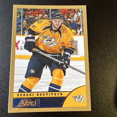 2013-14 Score Gold Nashville Predators Sergei Kostitsyn #279 - Image 1 of 2