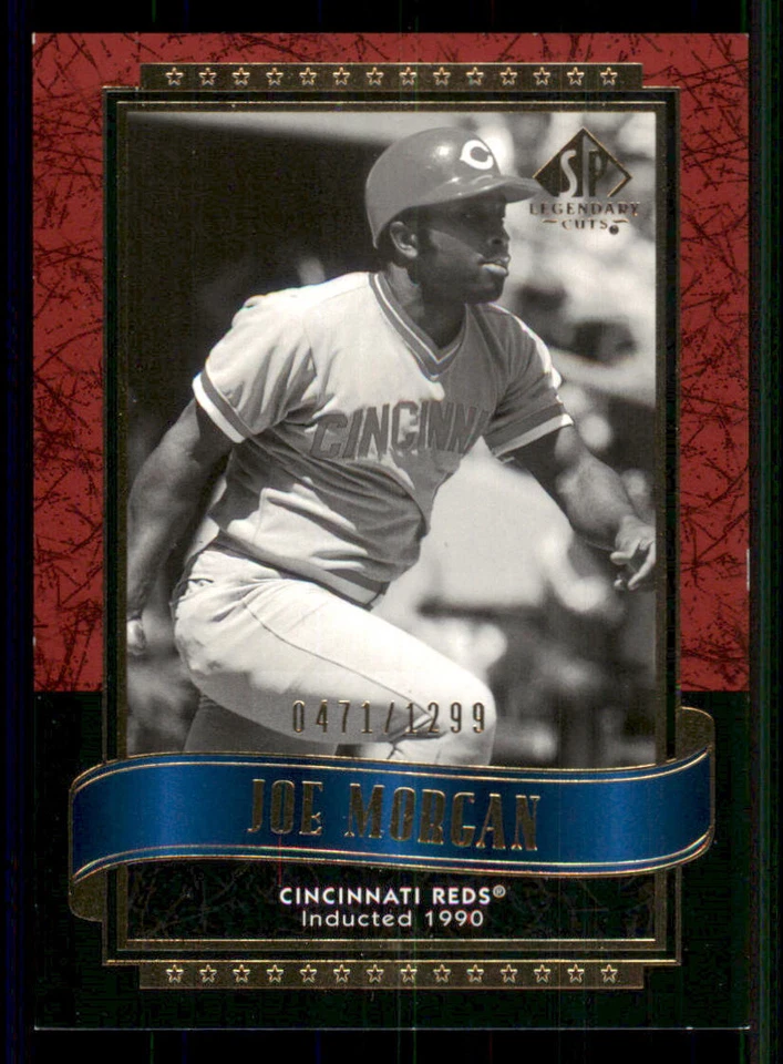 2003 SP Legendary Cuts #64 Joe Morgan /1299 - Image 1 of 2