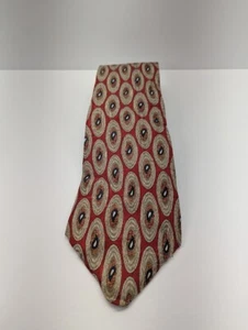 Vintage Countess Mara Paisley All Silk USA Pointed Classic Necktie Tie - Picture 1 of 5