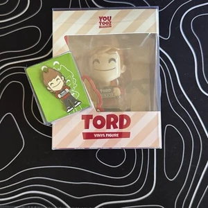 Eddsworld Tord, Jacksepticeye & Quackity Youtooz Figures Protective Sleeve & Pin - Picture 1 of 13