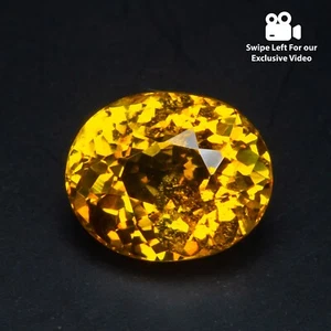 1,02 CT Leuchtend! Honiggelb 100 % natürlicher Mali Granat loser Edelstein - Bild 1 von 5