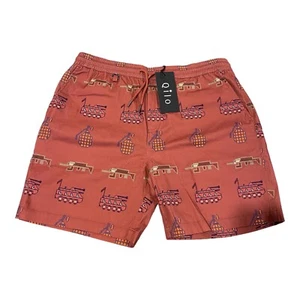 Qilo War Rug Shorts in Brick NEU, NOT WRMFZY - Bild 1 von 4