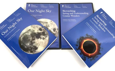 Great Courses: Night Sky and Skywatching - DVDs and Guidebooks Foto 1 de 4