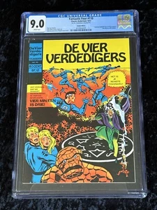 Classics Nederland 1971 Dutch Marvel Fantastic Four #110 CGC 9.0 w/ White Pages - Picture 1 of 7