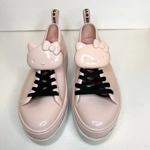 Melissa Hello Kitty Sneakers Pink Platform Shoes Sanrio Cosplay Size 10 Rare HTF - Picture 1 of 13