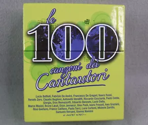 Le 100 Canzoni dei Cantautori (5 CD Box Set) Italian Singer-Songwriters - Picture 1 of 11