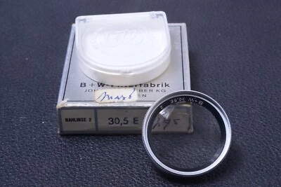✅ B & W SCHNEIDER CLOSE-UP X2 30.5MM FILTER GENUINE LENS OR CAMERA W/ BOX 101-2 - Image 1 of 2