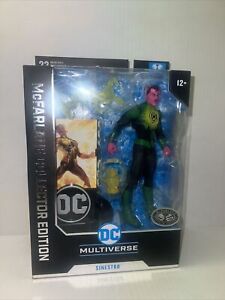 McFarlane DC Multiverse: Collector Edition ~ SINESTRO ~ Platinum Chase Variant