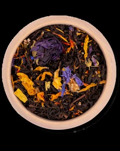 Schwarzer Tee  "Frühlingsmischung " lose - aromatisiert ( kg/38,00€) - Picture 1 of 2