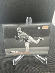 2023 Topps Stadium Club Patrick Sandoval Orange, Black & White Variation SP - Picture 1 of 2