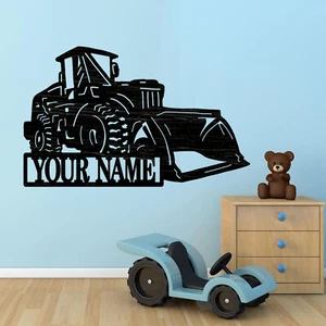 Personalized Loader Name sign, Wood plaque sign,wood Crafts, wall decor - Picture 1 of 6