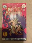 COMIC DC COMICS CLAW THE UNCONQUERED No.1 THE SWORD AND THE SILENT SCREAM 1974