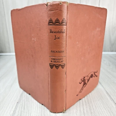 Antique Book: Beautiful Joe by Marshall Saunders 1920 Illustrated HC Fair Flaws - Imagem 1 de 4