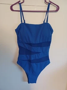 NEW! HOLIPICK Women's Royal Blue One-Piece Swimsuit, Size L - Picture 1 of 6