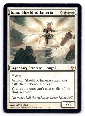 Iona, Shield of Emeria LP Zendikar 13/249 M TG Regular - Image 1 of 2