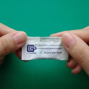 100PACK Gray High Thermal Paste Cooler Connection For CPU Gpu Cooler - Photo 1/1