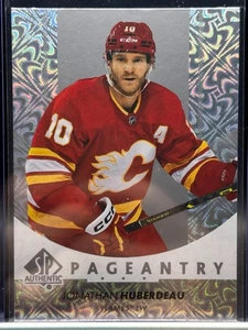 2022-23 Upper Deck SP Authentic Jonathan Huberdeau Pageantry #P32 Calgary Flames - Picture 1 of 2