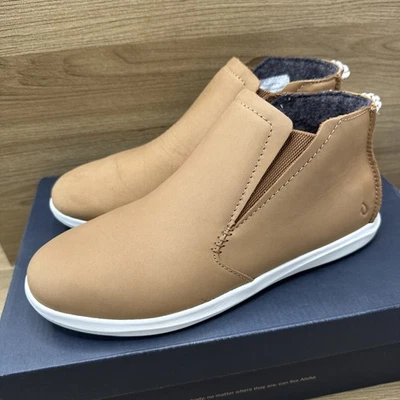 Botas para mujer OluKai Hawai’iloa Manu Hope talla 9 cuero tostado impermeables nuevas en caja Foto 1 de 4