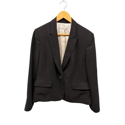 Kasper Blazer Women's Size 14 Black Career Office Business Professional Jacket - Image 1 of 4