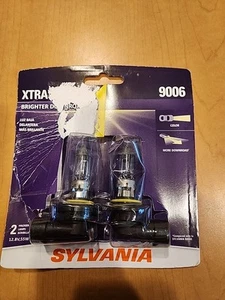 Sylvania 9006 XtraVision Halogen Headlight Bulbs 2-Pack, Open Package - Picture 1 of 7