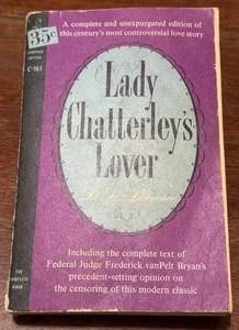 DH LAWRENCE LADY CHATTERLEY’S LOVER Cardinal 1st Edition 4th Printing 1959 Good - Picture 1 of 5