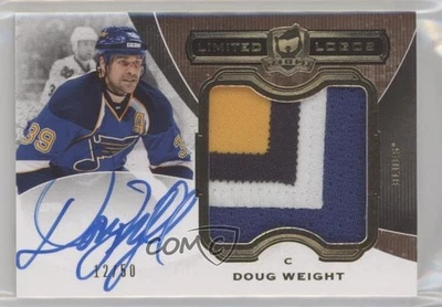 2014-15 Upper Deck The Cup Limited Logos /50 Doug Weight #LL-DW Auto - Image 1 of 2